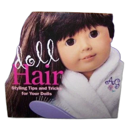 hair, face, creature, crown, photorealistic, book, titled, doll transparent PNG cut-out