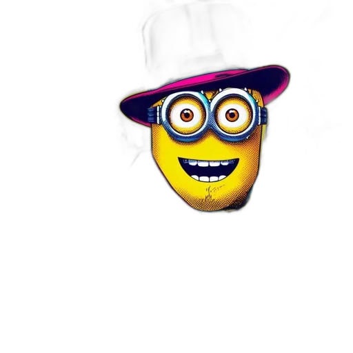 hat, mask, face, staff, 3d render, cartoon, concept art, photorealistic transparent PNG cut-out