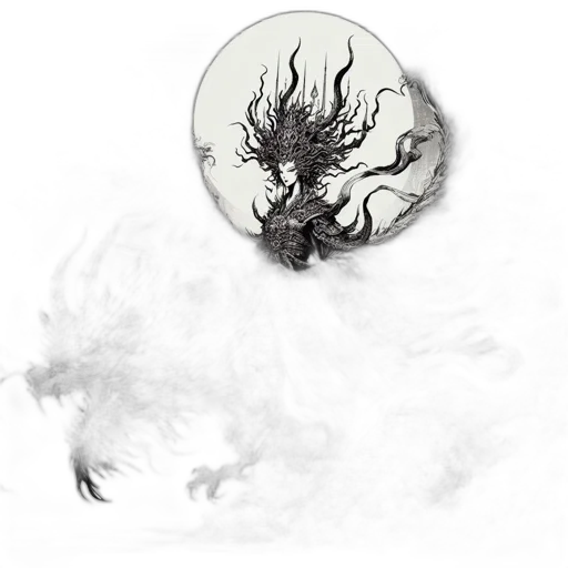 dragon, mask, crown, creature, fantasy art, concept art, photorealistic, 3d render transparent PNG cut-out