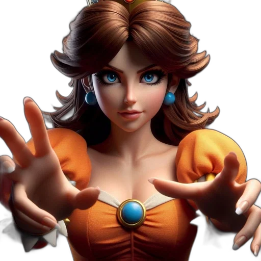 crown, concept art, 3d render, fantasy art, comic book art, illustrated, 3d-rendered, princess transparent PNG cut-out