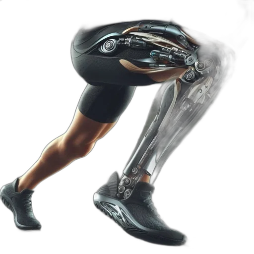 robot, shoes, weapon, creature, concept art, 3d render, cyberpunk, photorealistic transparent PNG cut-out
