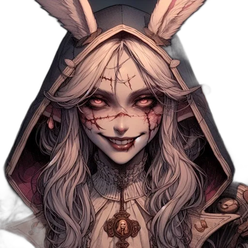 mask, face, staff, creature, fantasy art, concept art, pixel art, watercolor transparent PNG cut-out