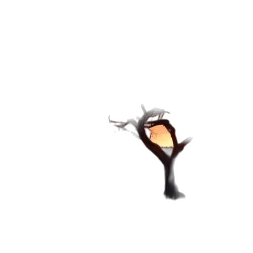 tree, staff, crown, dragon, concept art, 3d render, pixel art, fantasy art transparent PNG cut-out