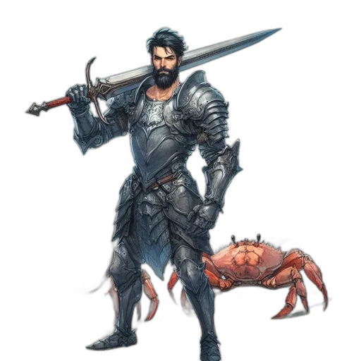sword, dragon, weapon, concept art, fantasy art, comic book art, pixel art, muscular transparent PNG cut-out