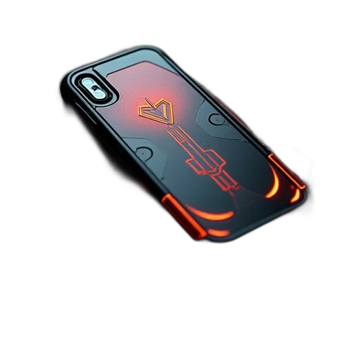 weapon, cyberpunk, concept art, 3d render transparent PNG cut-out