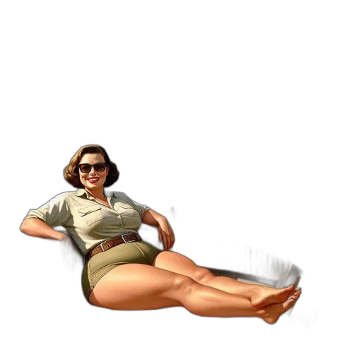 dress, shoes, staff, pixel art, photorealistic, concept art, 3d render, woman transparent PNG cut-out