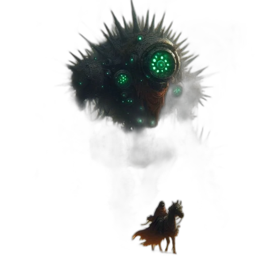 creature, animal, mask, dragon, concept art, fantasy art, pixel art, cyberpunk transparent PNG cut-out