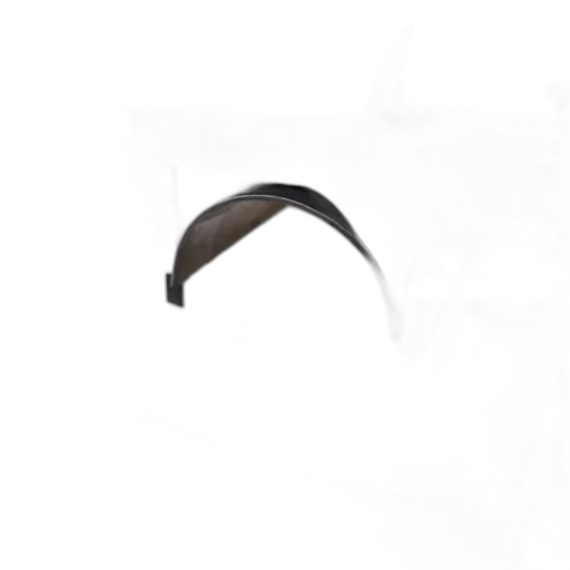 hair, hat, staff, shoes, photorealistic, 3d render, concept art, close-up transparent PNG cut-out