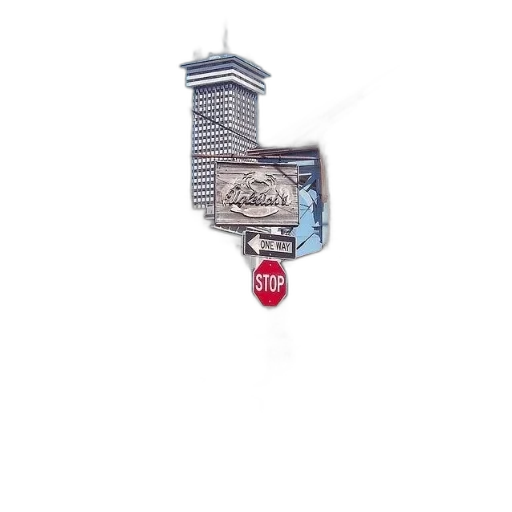 building, bottle, jewelry, robot transparent PNG cut-out