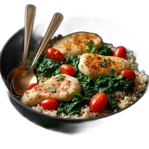 food, one, pan, chicken transparent PNG cut-out