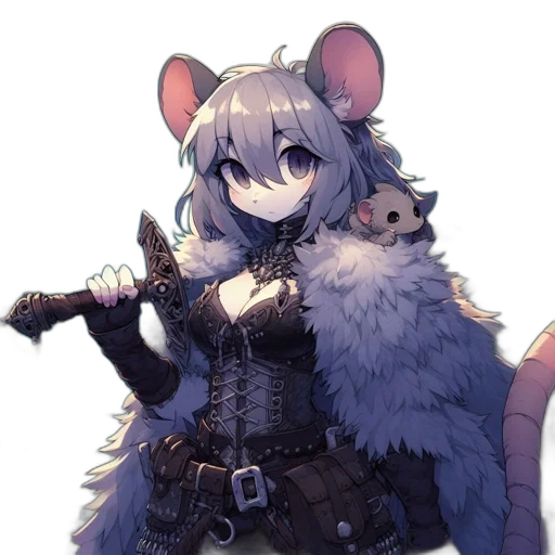 staff, weapon, sword, animal, concept art, fantasy art, anime, pixel art transparent PNG cut-out