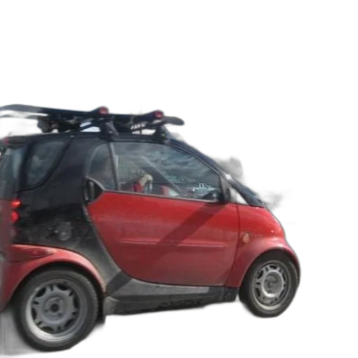 car, robot, weapon, 3d render, concept art, red, smart, roof transparent PNG cut-out