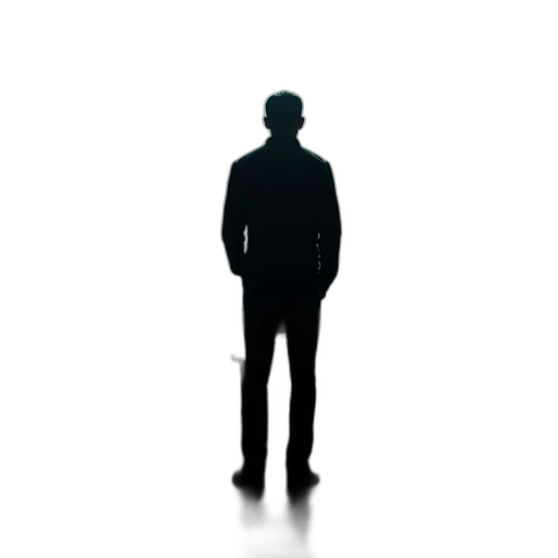 staff, jacket, weapon, robot transparent PNG cut-out