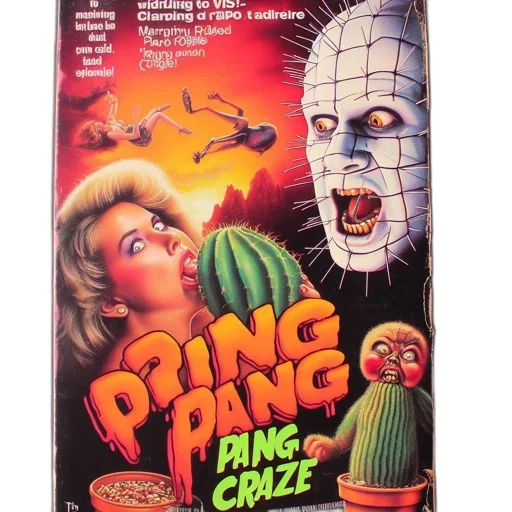 vibrant, cover, art, ping, pang, craze, panicked, woman transparent PNG cut-out