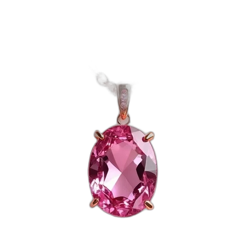 jewelry, crown, close-up, pink, gemstone, necklace, gold, chain transparent PNG cut-out