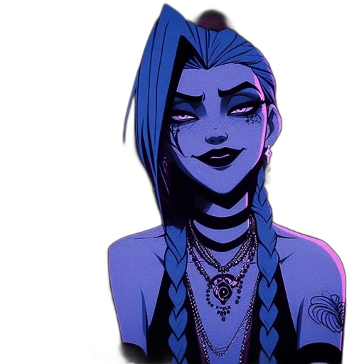 jewelry, staff, concept art, cartoon, comic book art, cyberpunk, neon lights, blue transparent PNG cut-out