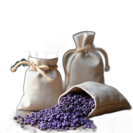 food, rustic, wooden, table, holds, pile, dried, lavender transparent PNG cut-out