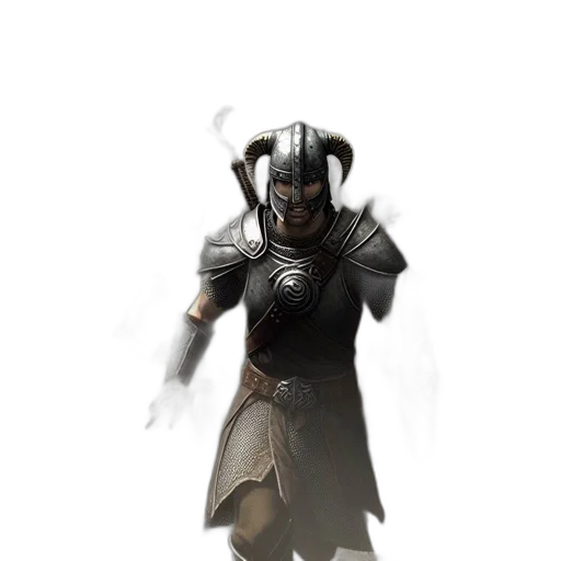 mask, sword, weapon, staff, concept art, fantasy art, 3d render, comic book art transparent PNG cut-out