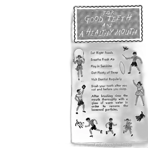 page, book, about, dental, health, children, featuring, illustrations transparent PNG cut-out