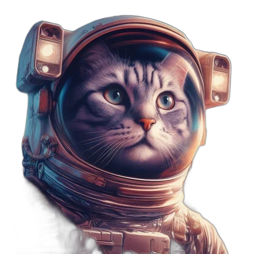 face, robot, animal, creature, concept art, photorealistic, fantasy art, comic book art transparent PNG cut-out