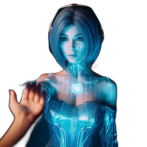 robot, dress, face, mask, 3d render, concept art, cyberpunk, pixel art transparent PNG cut-out