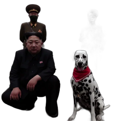 staff, animal, creature, concept art, photorealistic, pixel art, vaporwave, man transparent PNG cut-out