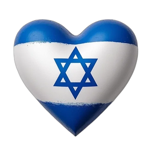 heart, shape, made, israel transparent PNG cut-out