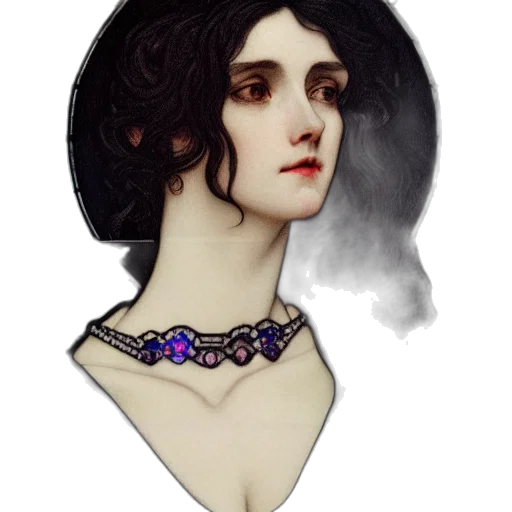 jewelry, crown, face, dress, fantasy art, pixel art, photorealistic, concept art transparent PNG cut-out