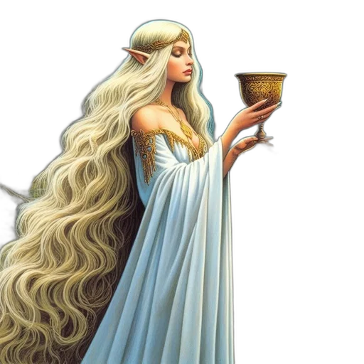 hair, dress, fantasy art, concept art, pixel art, comic book art, pastel, glowing transparent PNG cut-out