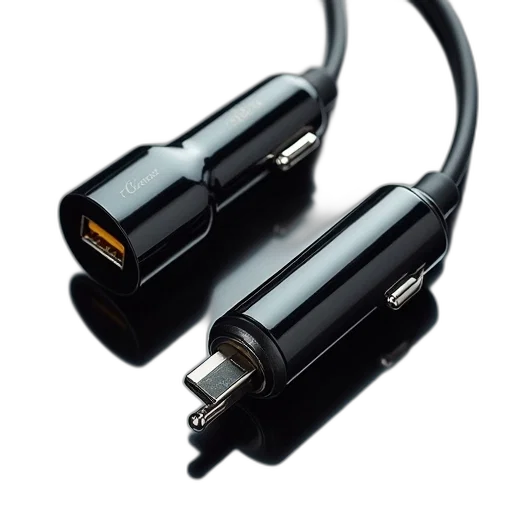 car, adaptor, usb, data transparent PNG cut-out