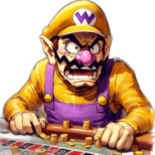 weapon, face, mask, animal, pixel art, concept art, vaporwave, mario transparent PNG cut-out