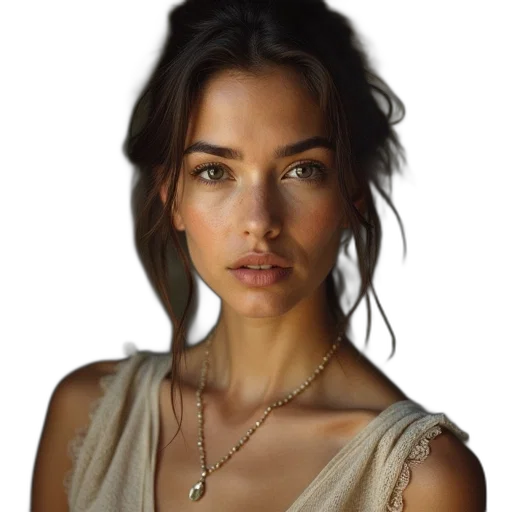 jewelry, face, dress, crown transparent PNG cut-out