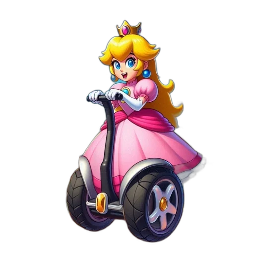 crown, dress, car, weapon, concept art, vaporwave, 3d render, pixel art transparent PNG cut-out