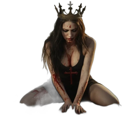 crown, concept art, fantasy art, photorealistic, comic book art, during, dusk, beach transparent PNG cut-out