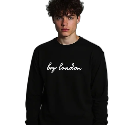 jacket, young, man, black, long, sleeved, shirt, word transparent PNG cut-out