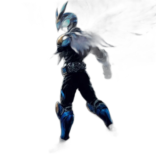 dragon, sword, robot, mask, concept art, fantasy art, 3d render, comic book art transparent PNG cut-out