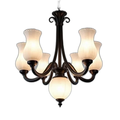 furniture, crown, jewelry, 3d render, photorealistic, white, black, chandelier transparent PNG cut-out