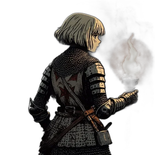 sword, weapon, jacket, staff, fantasy art, concept art, comic book art, pixel art transparent PNG cut-out