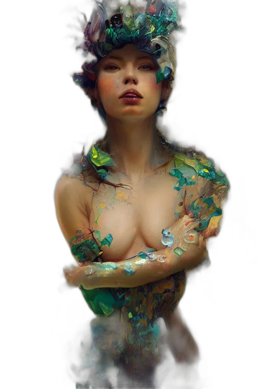 dress, jewelry, dragon, creature transparent PNG cut-out