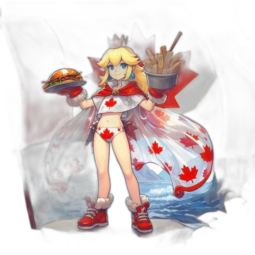 food, weapon, dress, concept art, pixel art, fantasy art, anime, red transparent PNG cut-out