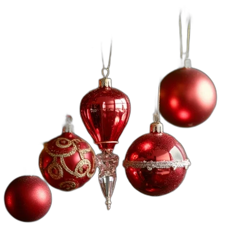 jewelry, 3d render, photorealistic, six transparent PNG cut-out