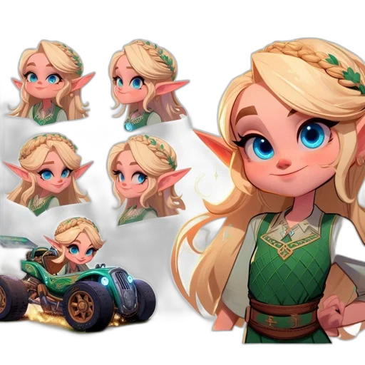 dragon, face, concept art, fantasy art, 3d render, pixel art, green, illustrations transparent PNG cut-out