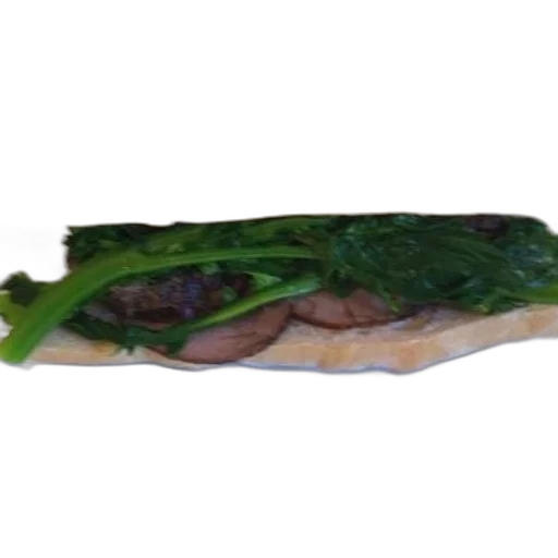 food, staff, sword, weapon, 3d render, photorealistic, sandwich, meat transparent PNG cut-out