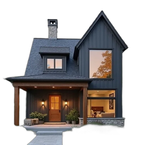 building, furniture, 3d render, photorealistic, concept art, dark, earth tones, monochrome transparent PNG cut-out
