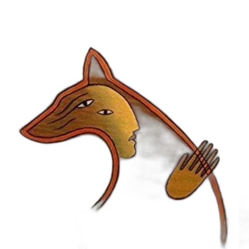 staff, animal, creature, mask, concept art, fantasy art, 3d render, photorealistic transparent PNG cut-out