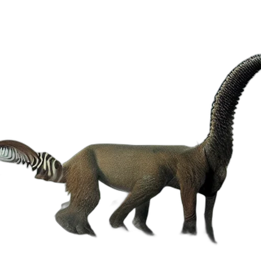 animal, creature, dragon, staff transparent PNG cut-out
