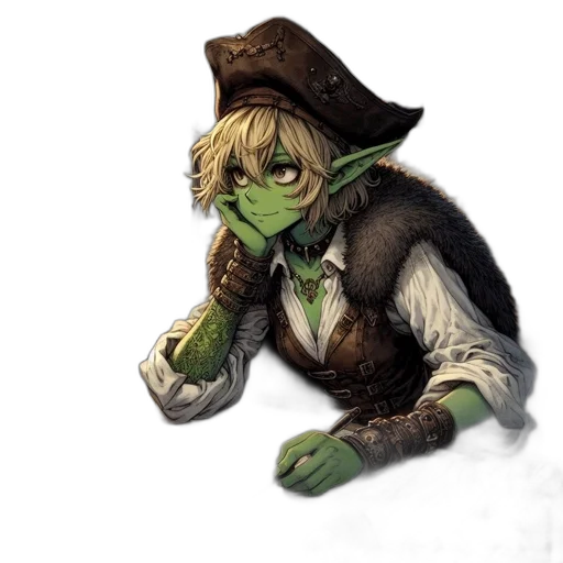 staff, mask, creature, face, fantasy art, concept art, pixel art, watercolor transparent PNG cut-out