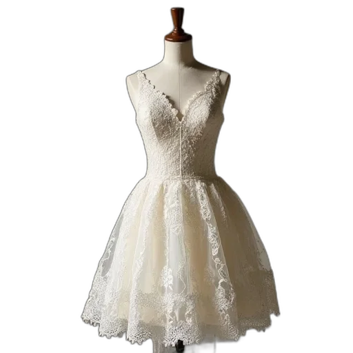 dress, 3d render, line, princess transparent PNG cut-out