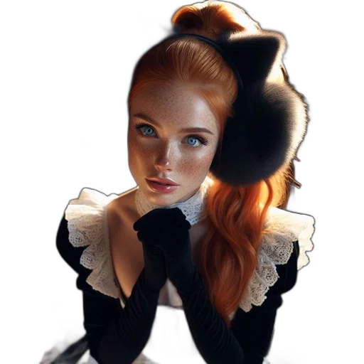 dress, jacket, face, crown, fantasy art, photorealistic, concept art, cartoon transparent PNG cut-out