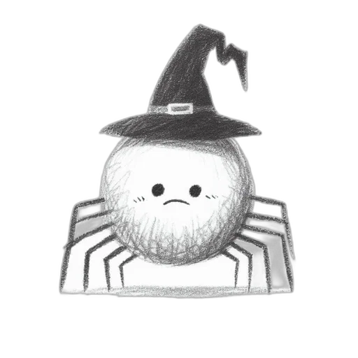 hat, creature, mask, robot, concept art, cartoon, pencil sketch, pixel art transparent PNG cut-out